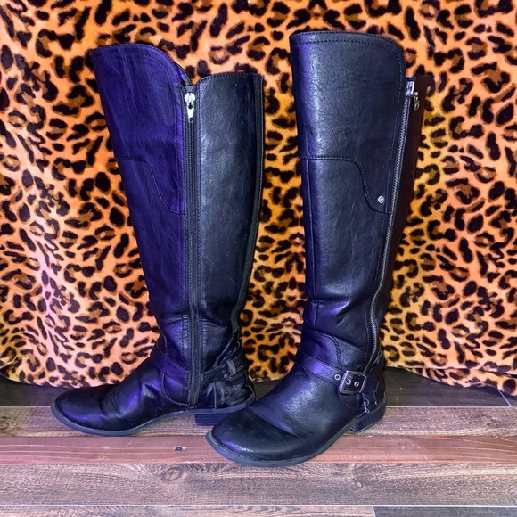 👢Black G byGuess, tall riding boots- women’s size 7.5 - Picture 4 of 7